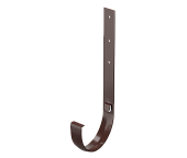 Docke Standard Кронштейн желоба металлический (Темно-коричневый 8019) (фото)