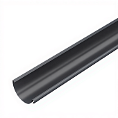 Желоб водосточный D125х3000 (ПЛД-02-7024 Серый графит-0.5) (фото)