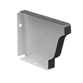 Заглушка желоба Металлпрофиль прав120*86 ПЭ-01 кор (фото)