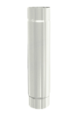 Труба соединительная D90х1000 GS (ВПЭД-03-9010 Чистый белый-0.5) (фото)