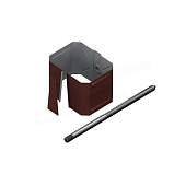 Держатель трубы 76*102 на кирпич ПЭ-01-RR-32-0,5 (фото)