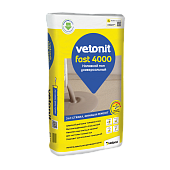 Пол наливной Weber 4000 fast универсальный 20кг Vetonit *1/54 (фото)